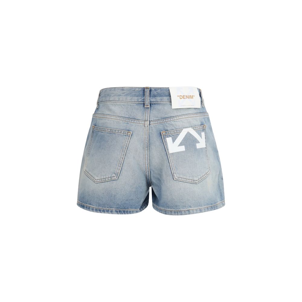Off-White Bermuda Shorts
